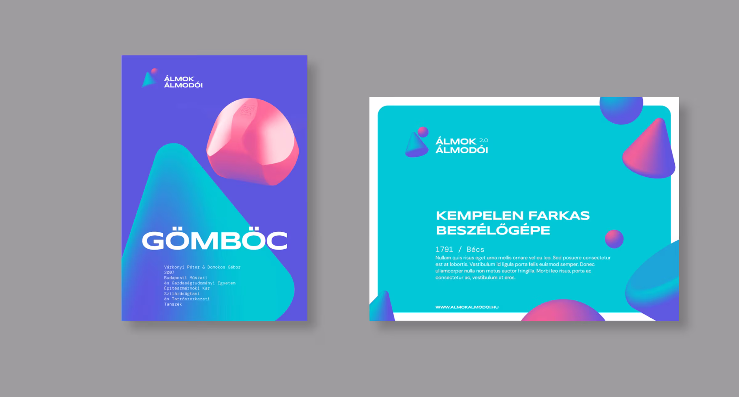 Álmok Álmodói 2.0 · Exhibition Identity, image 11 of 27