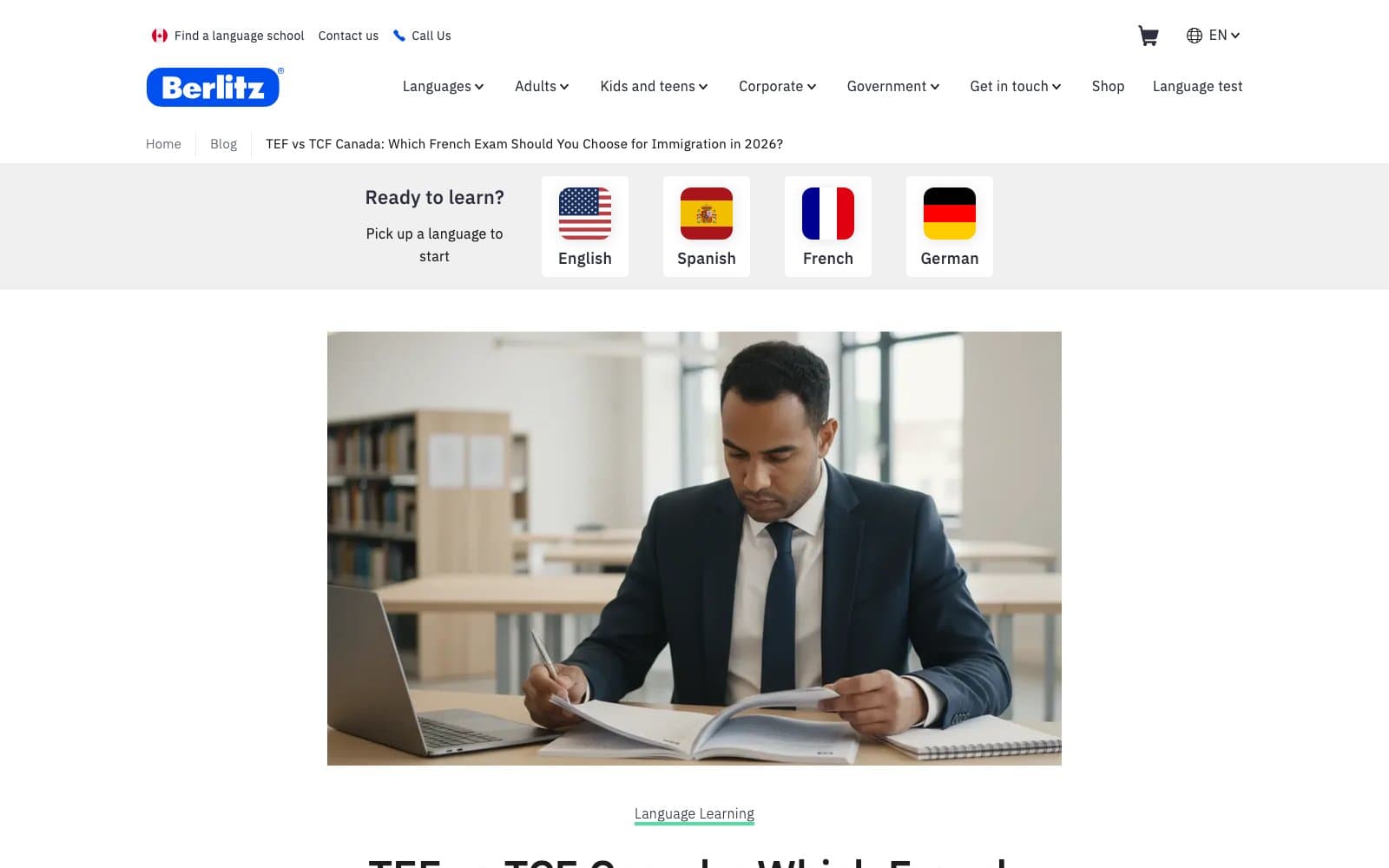 Berlitz CA · SEO & Blog Production, image 3 of 4