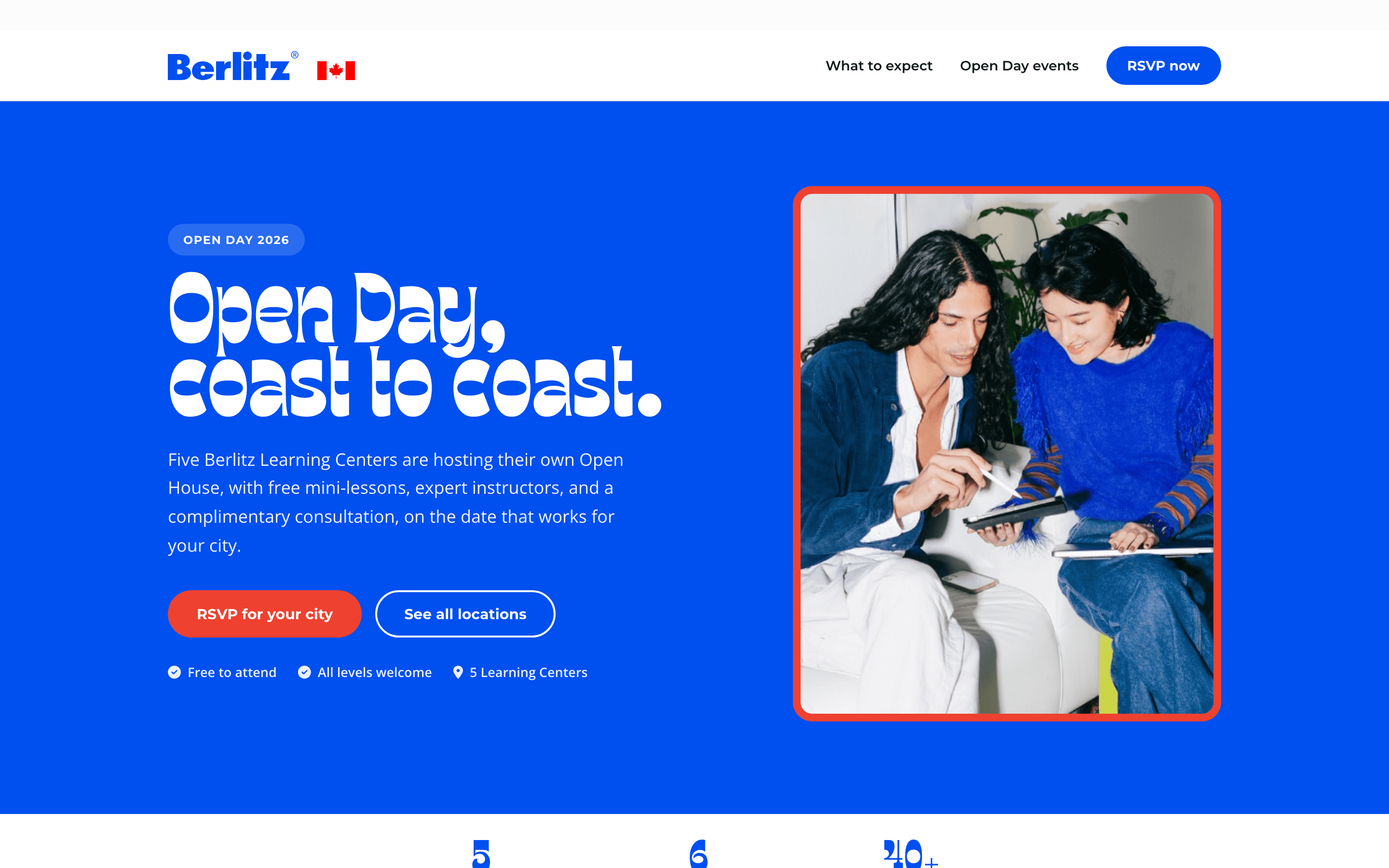 Berlitz Canada · Open Day, de costa a costa