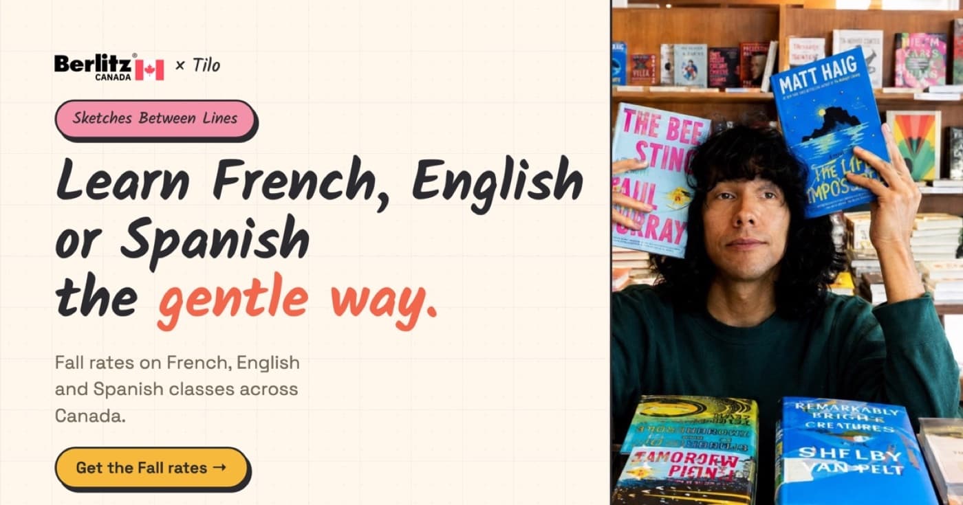Berlitz Canada · Sketches Between Languages, with Tilo, image 2 of 2