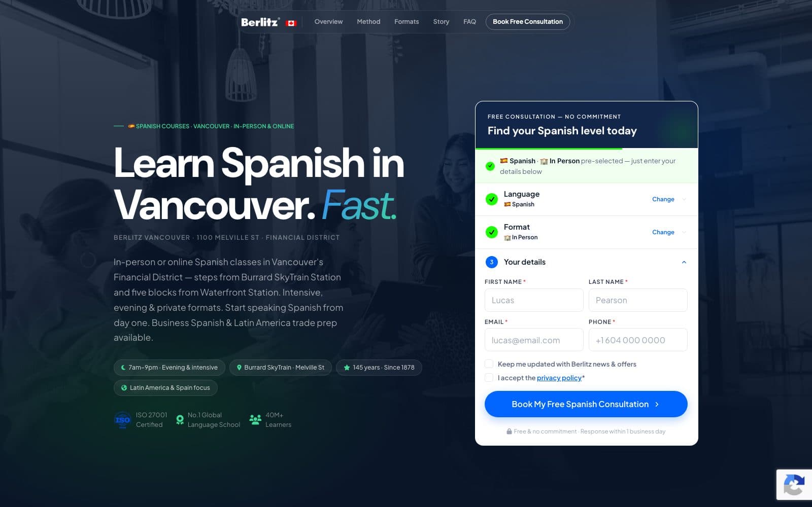 Español en Vancouver