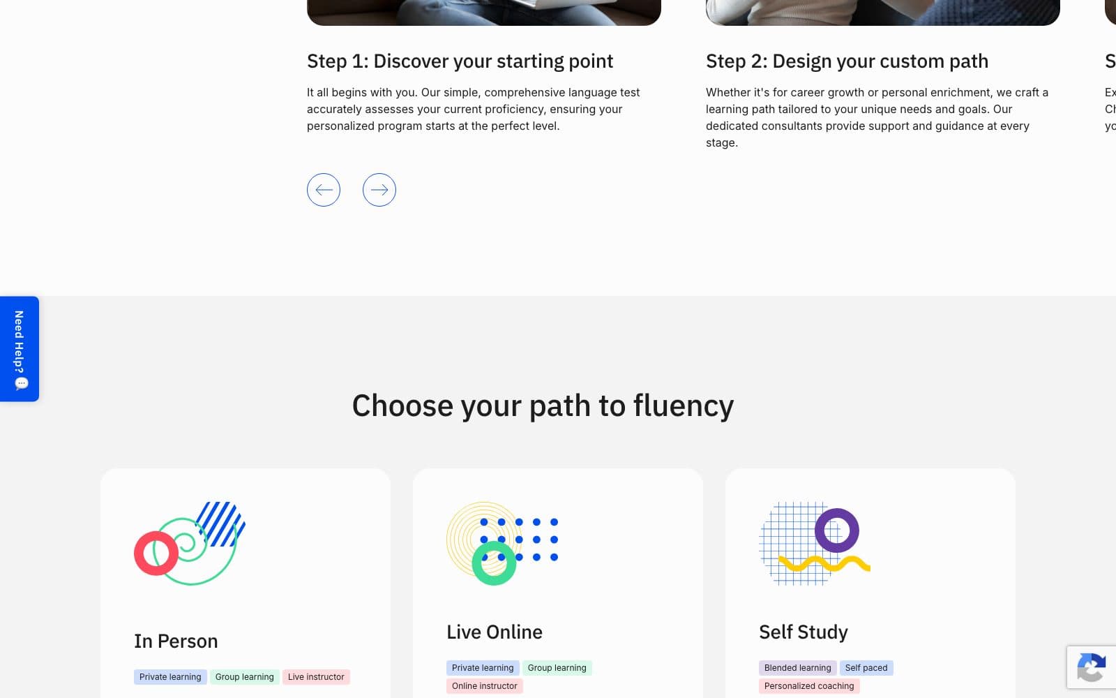 The learning journey, and the paths to fluency