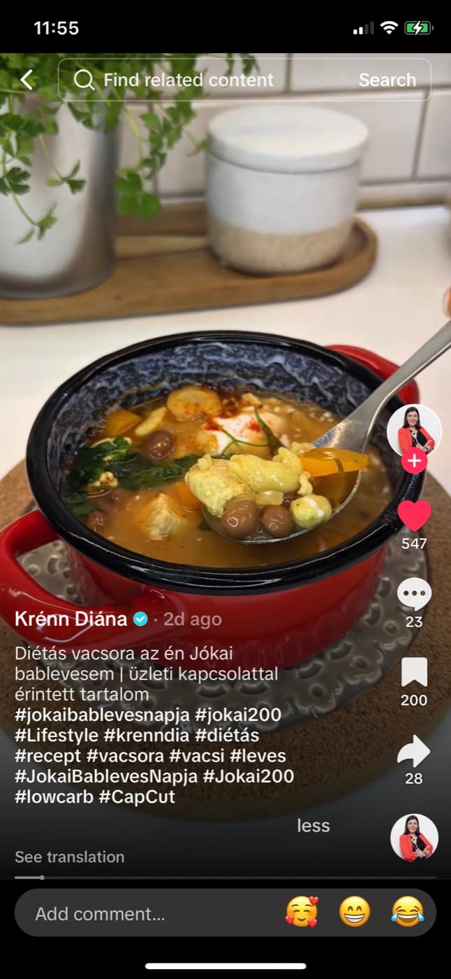 Jókai 200 · Bean Soup Day Influencer Campaign, image 3 of 13
