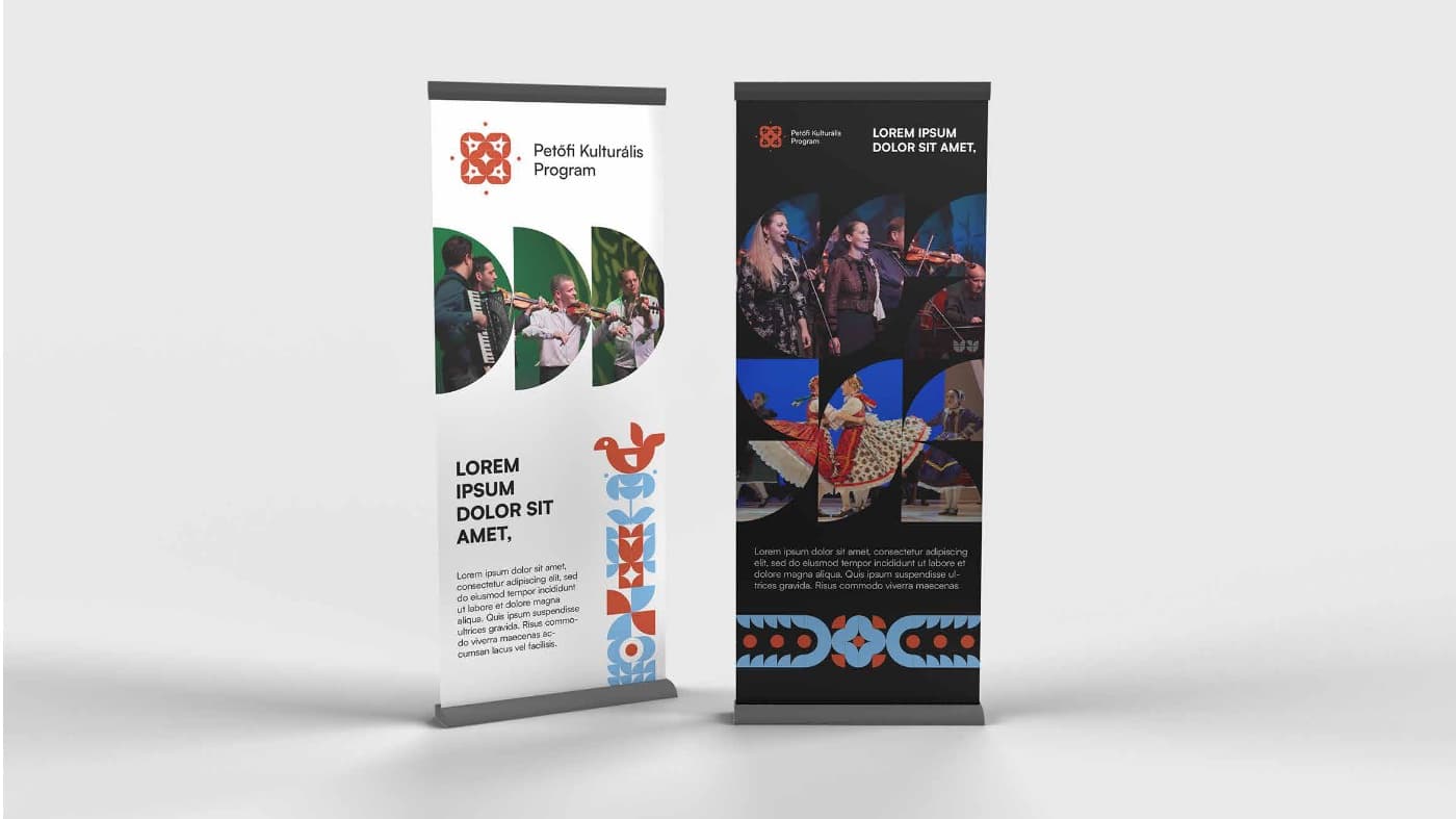 Petőfi Kulturális Program · Brand Identity, image 10 of 12