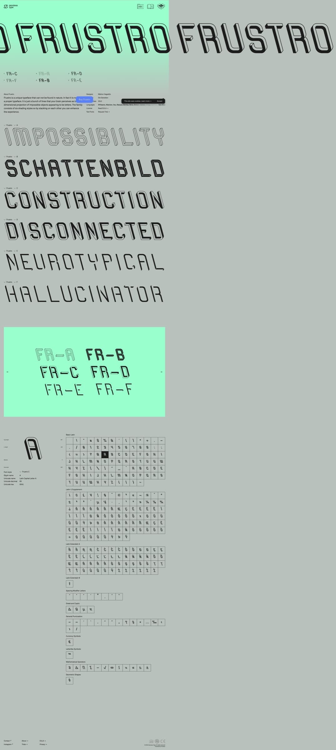Sansless · Type Foundry Site, image 8 of 8