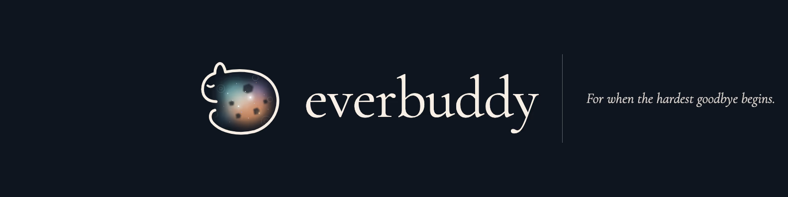 Cabecera de LinkedIn de Everbuddy con la composición y el lema